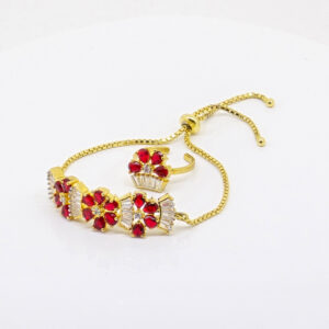 CHAIN BRACELET RING SILVER 92.5