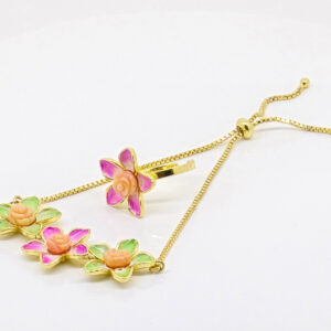 CHAIN BRACELET RING SILVER 92.5