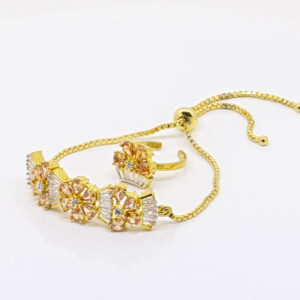 CHAIN BRACELET RING SILVER 92.5