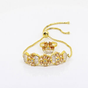 CHAIN BRACELET RING SILVER 92.5