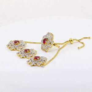 CHAIN BRACELET RING SILVER 92.5