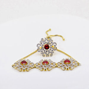 CHAIN BRACELET RING SILVER 92.5