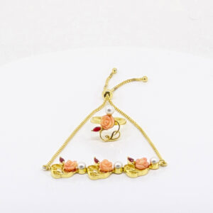 CHAIN BRACELET RING SILVER 92.5