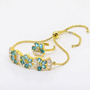 CHAIN BRACELET RING SILVER 92.5