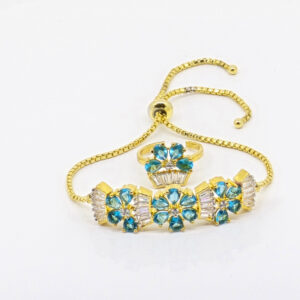 CHAIN BRACELET RING SILVER 92.5