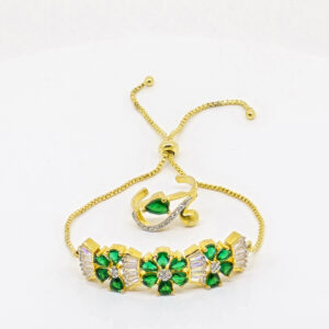 CHAIN BRACELET RING SILVER 92.5