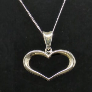 HEART PENDANT SILVER 92.5