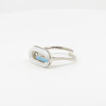 SILVER MINA  RING 92.5