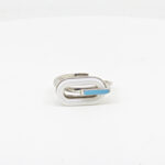 SILVER MINA  RING 92.5