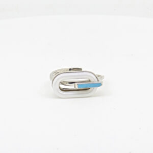SILVER MINA  RING 92.5