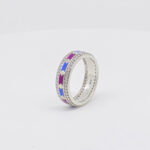 SILVER MINA  RING 92.5