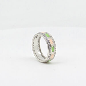 SILVER MINA  RING 92.5