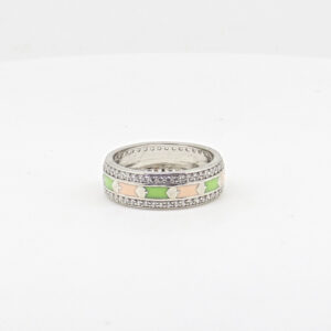 SILVER MINA  RING 92.5