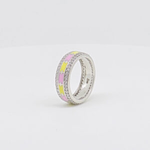 SILVER MINA  RING 92.5