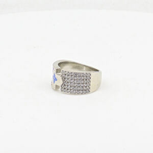 SILVER MINA  RING 92.5