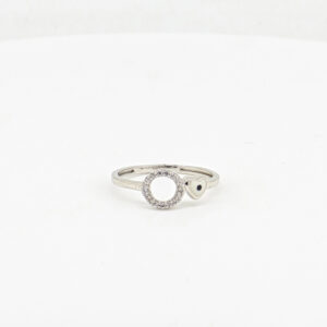 SILVER MINA  RING 92.5