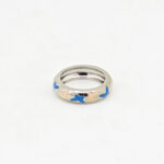 SILVER MINA  RING 92.5