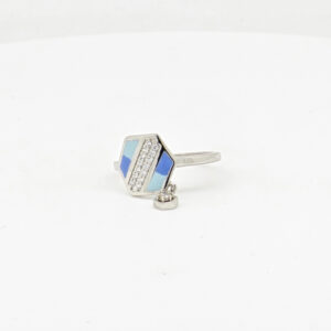 SILVER MINA  RING 92.5