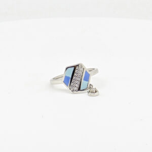 SILVER MINA  RING 92.5