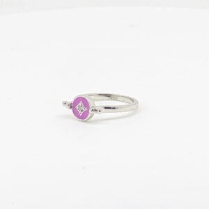 SILVER MINA  RING 92.5
