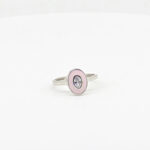 SILVER MINA  RING 92.5