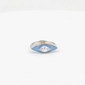 SILVER MINA  RING 92.5