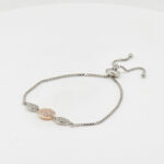 CZ  ADJUSTABEL BRACELET SILVER 92.5