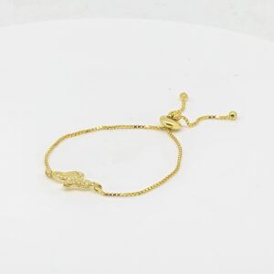 CZ  ADJUSTABEL BRACELET SILVER 92.5