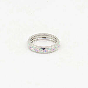 SILVER MINA  RING 92.5