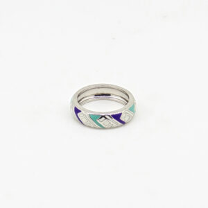 SILVER MINA  RING 92.5
