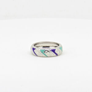 SILVER MINA  RING 92.5