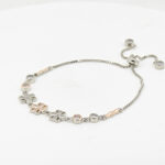 CZ  ADJUSTABEL BRACELET SILVER 92.5