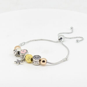 MINA ADJUSTABEL BRACELET SILVER 92.5