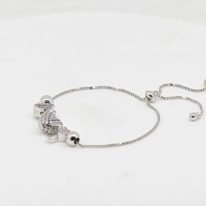 MINA ADJUSTABEL BRACELET SILVER 92.5