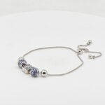 MINA ADJUSTABEL BRACELET SILVER 92.5