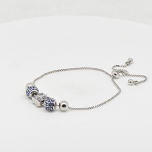 MINA ADJUSTABEL BRACELET SILVER 92.5