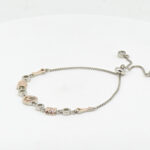 CZ  ADJUSTABEL BRACELET SILVER 92.5