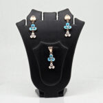 SILVER PENDANT SET  92.5