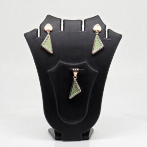 SILVER PENDANT SET  92.5