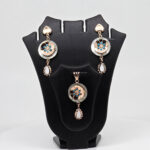 SILVER PENDANT SET  92.5