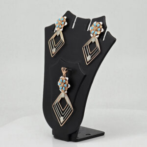 SILVER PENDANT SET  92.5