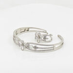 SILVER KADA BRACELET WITH RING 92.5