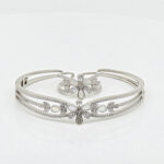 SILVER KADA BRACELET WITH RING 92.5