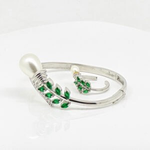 SILVER KADA BRACELET WITH RING 92.5