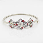 SILVER KADA BRACELET  MOP 92.5