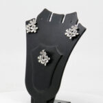 CZ  PENDENT SET  SILVER 92.5