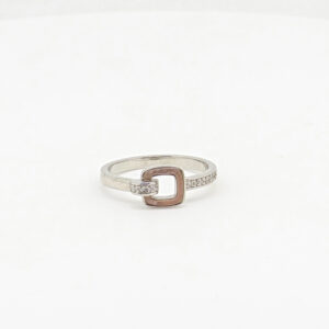 SILVER MINA  RING 92.5