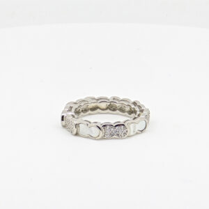 SILVER MINA  RING 92.5