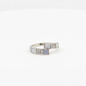 SILVER MINA  RING 92.5