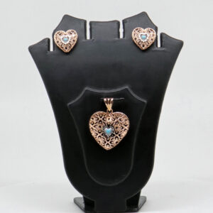 SILVER MINA PENDENT SET  92.5